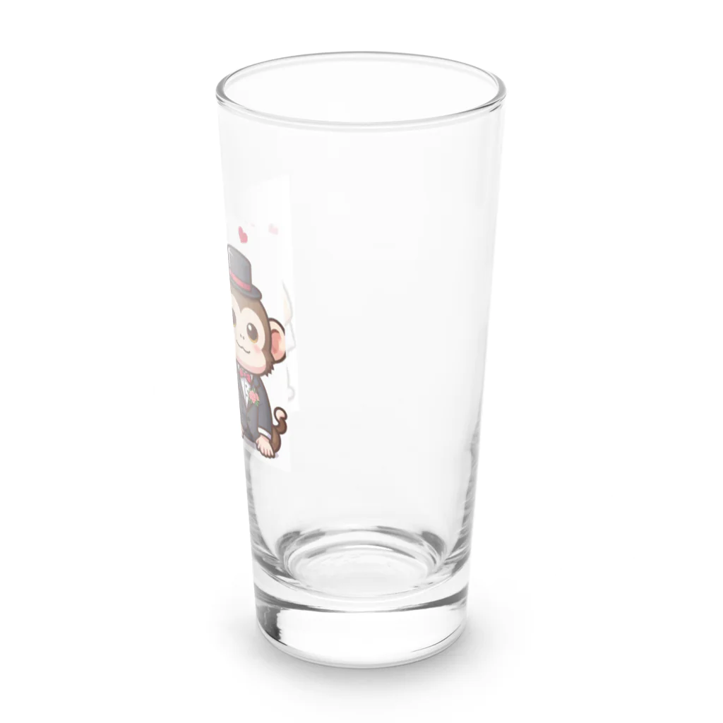 HERAX(へラックス）2号店の犬猿の仲～愛の力で仲良し～ Long Sized Water Glass :right