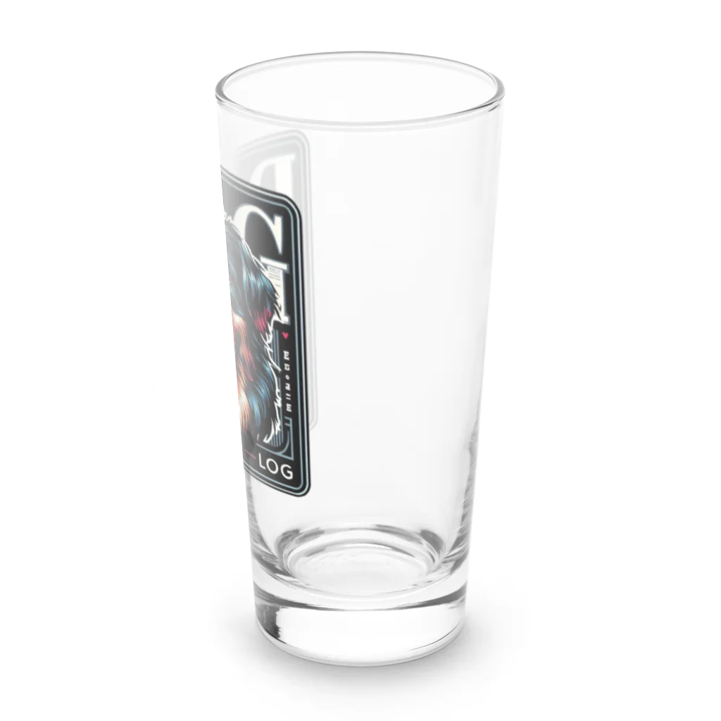 アニマルファッションのドッグスタイル Long Sized Water Glass :right