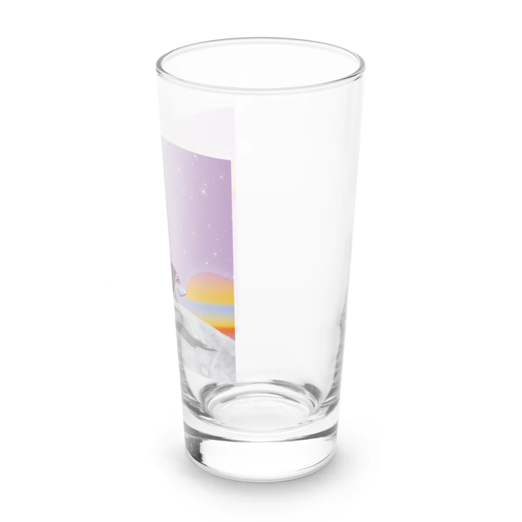 ERiMARi'SHOPのPoppin'ピンクパープル Long Sized Water Glass :right