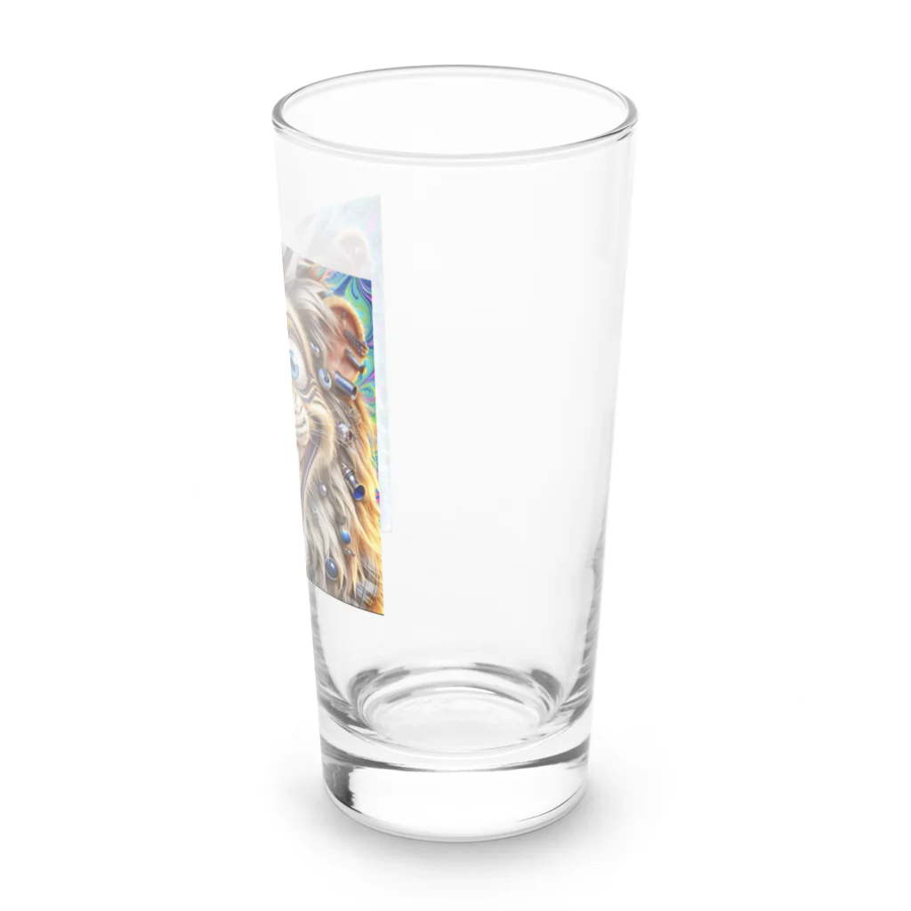 crazy_x_crazyのクレイジーライオン Long Sized Water Glass :right