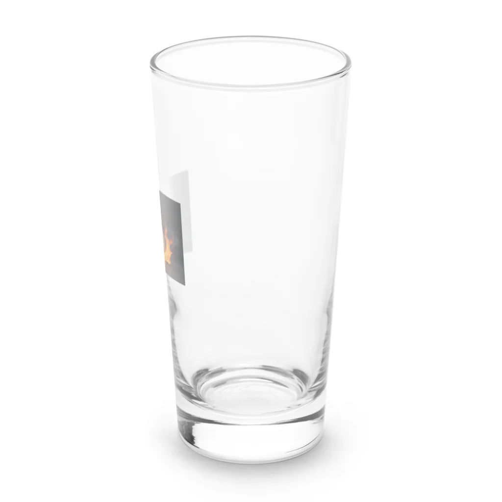 AItamの炎の守護者「炎タイプの猫」 Long Sized Water Glass :right