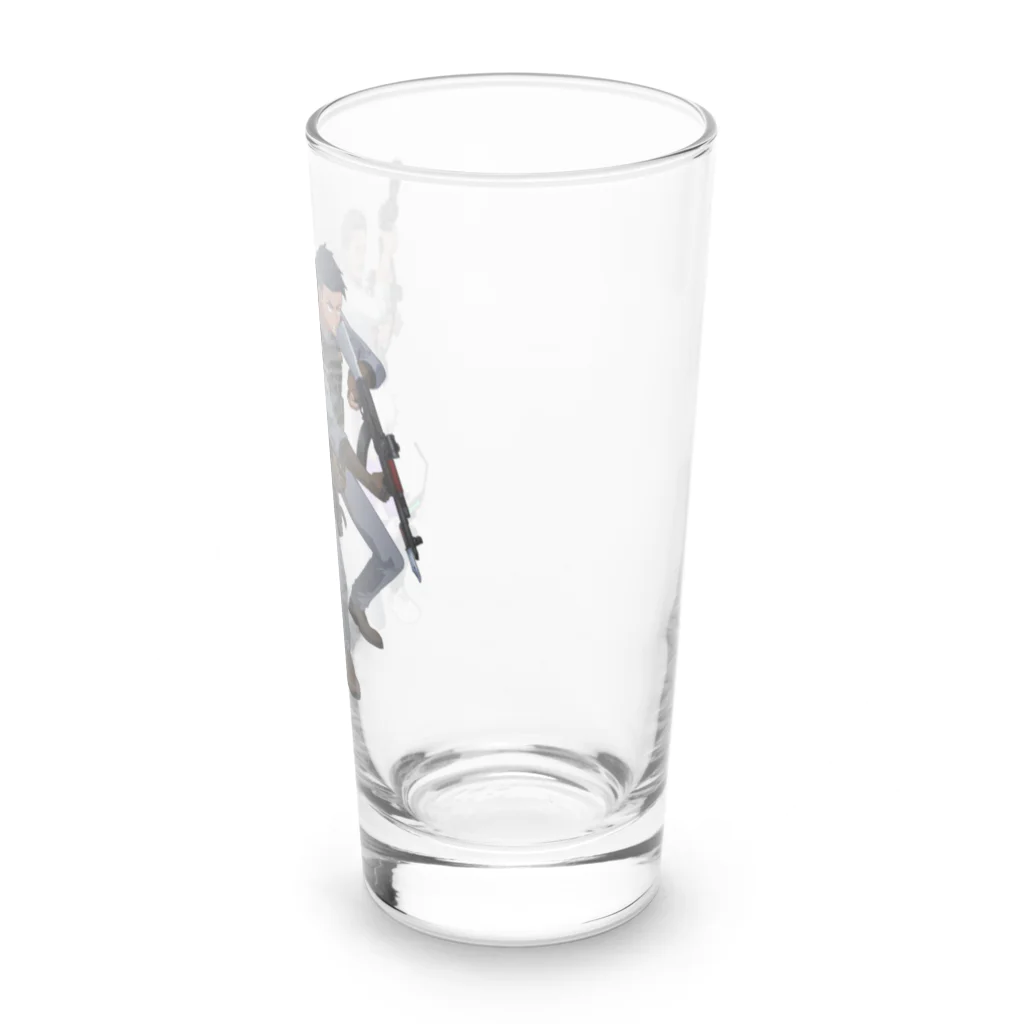 Saito Daichi【クリエイター】の『シビルミリタリーセルヴス』「チーム境」グッズ Long Sized Water Glass :right