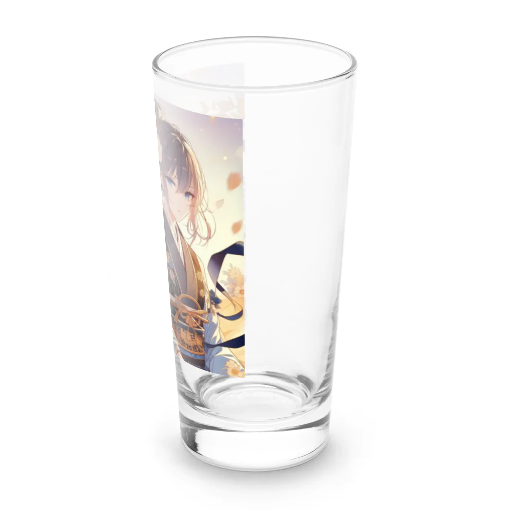 ISLG_AiのAIショップの夕暮れの優雅さ Long Sized Water Glass :right