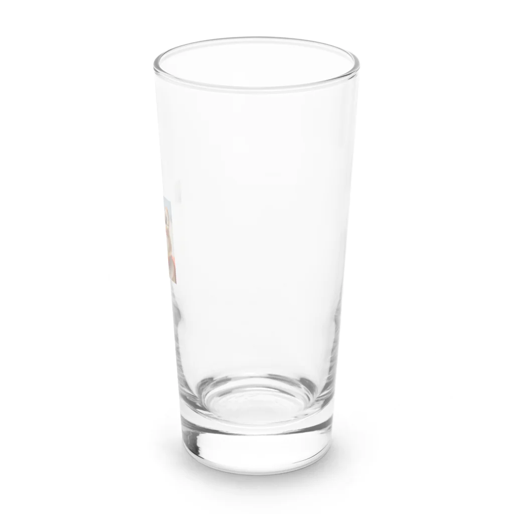 naftethの柴犬のとらさん Long Sized Water Glass :right