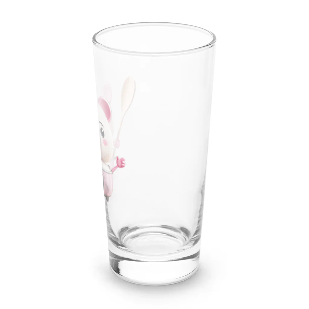 AI妖怪大図鑑の炊飯器妖怪　妖印（ようじるし） Long Sized Water Glass :right