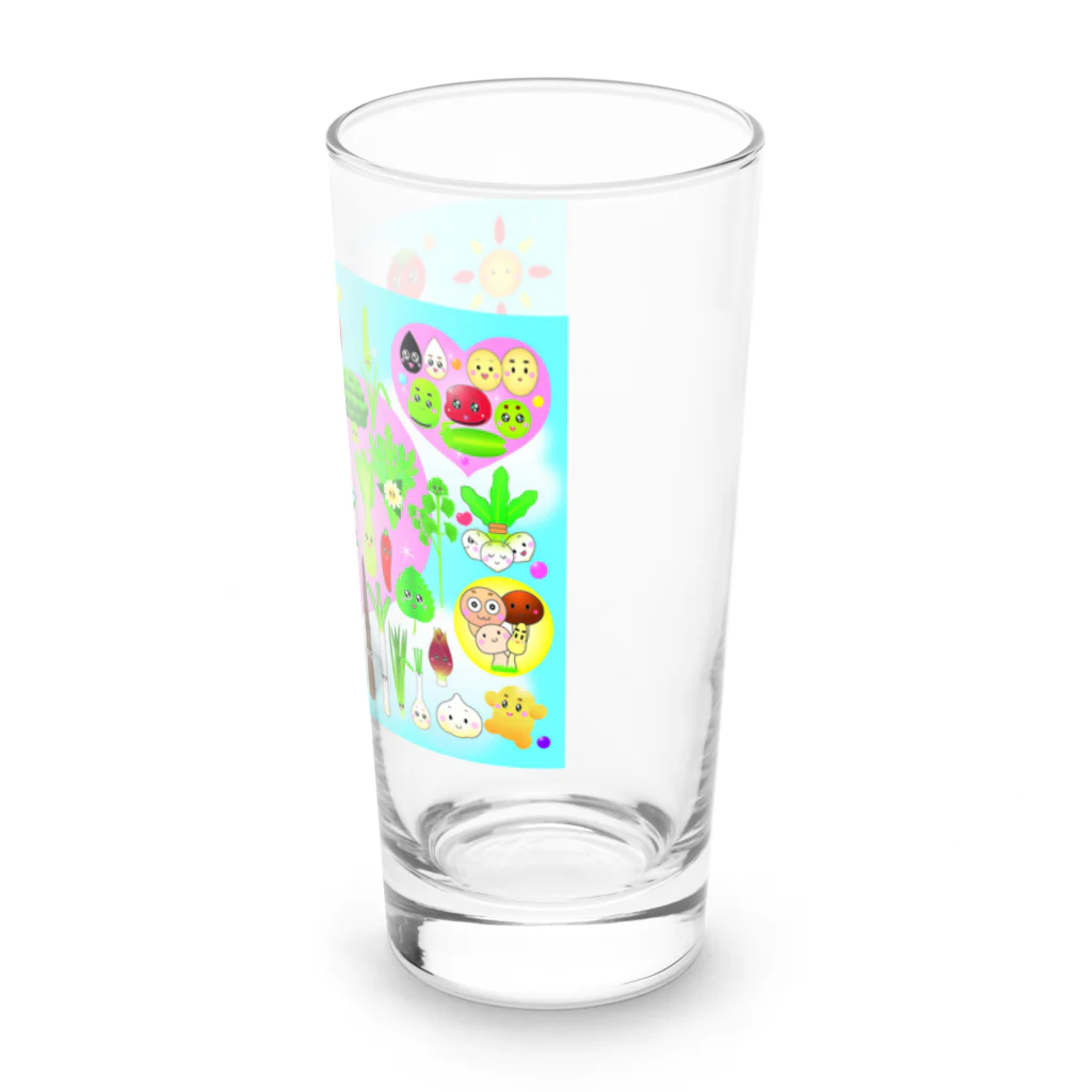 Noriko.lのお野菜オールスターズ Long Sized Water Glass :right