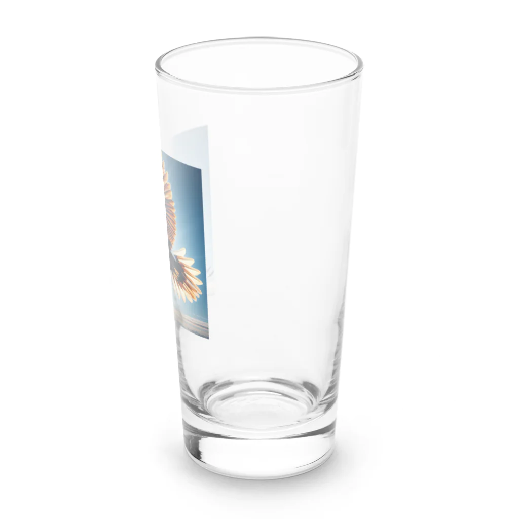 アニマルペイントの鷲のグッズ Long Sized Water Glass :right