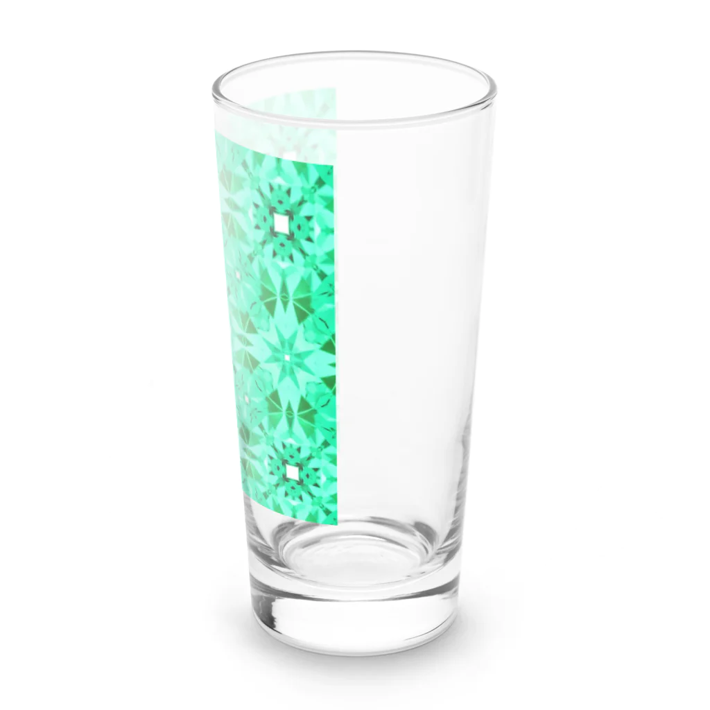 jewelry✖️ kaleidoscopeのエメラルドの宝石の光を閉じ込めました！ Long Sized Water Glass :right