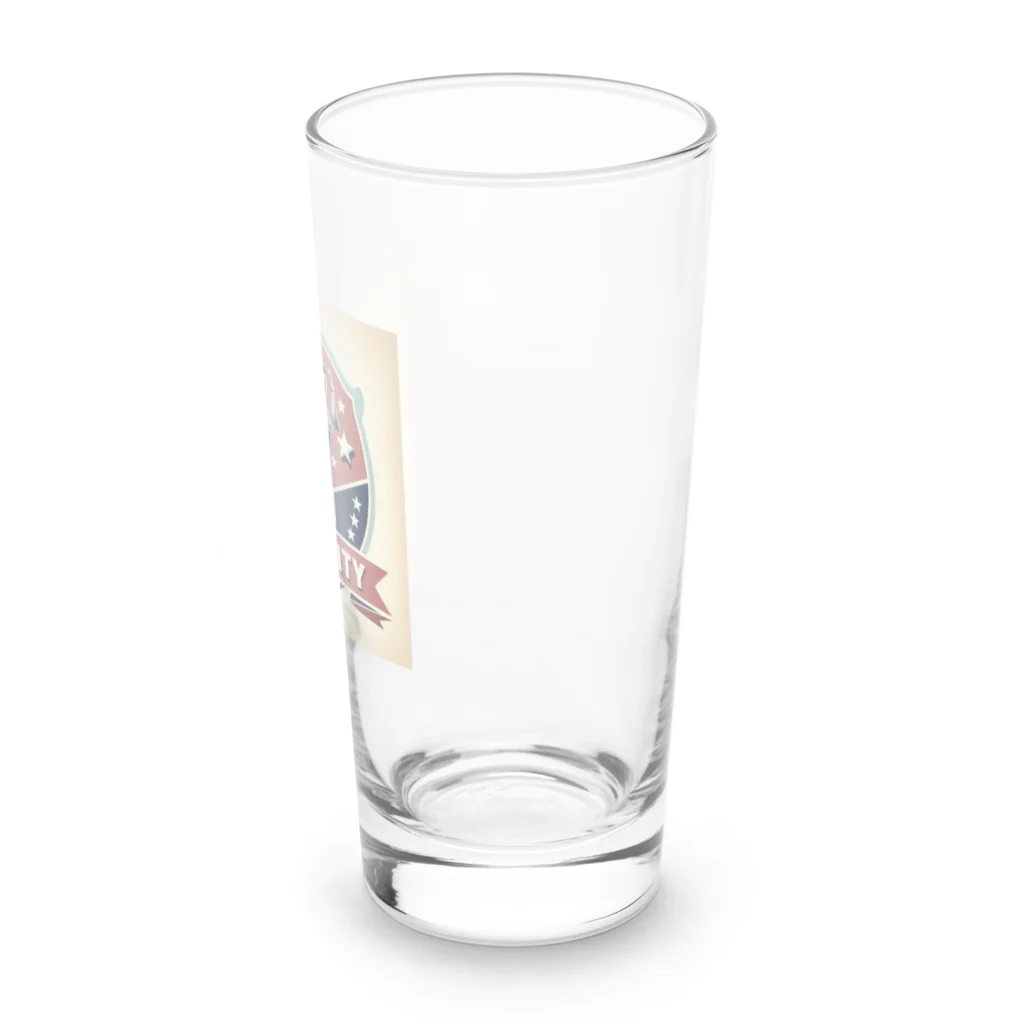 猫猫’ズのMeow University シリーズ【白猫】 Long Sized Water Glass :right