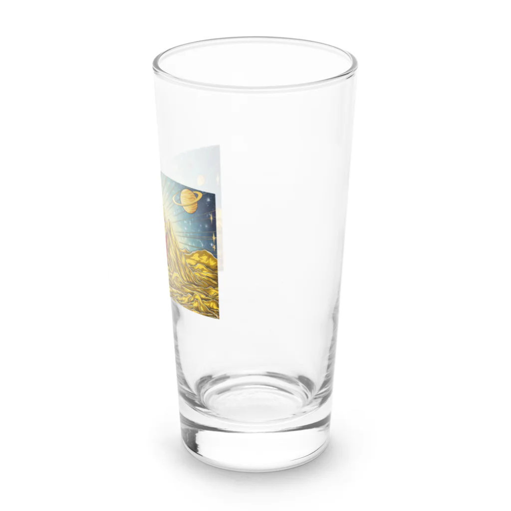 JoyfulMomentsCraftsの黄金とポテト ー Golden and Potato ー Long Sized Water Glass :right