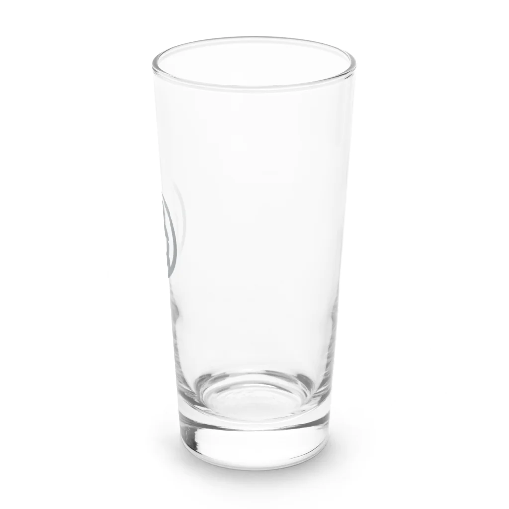 YOUSUN SHOPのブラックシバのキュートなロゴマーク Long Sized Water Glass :right