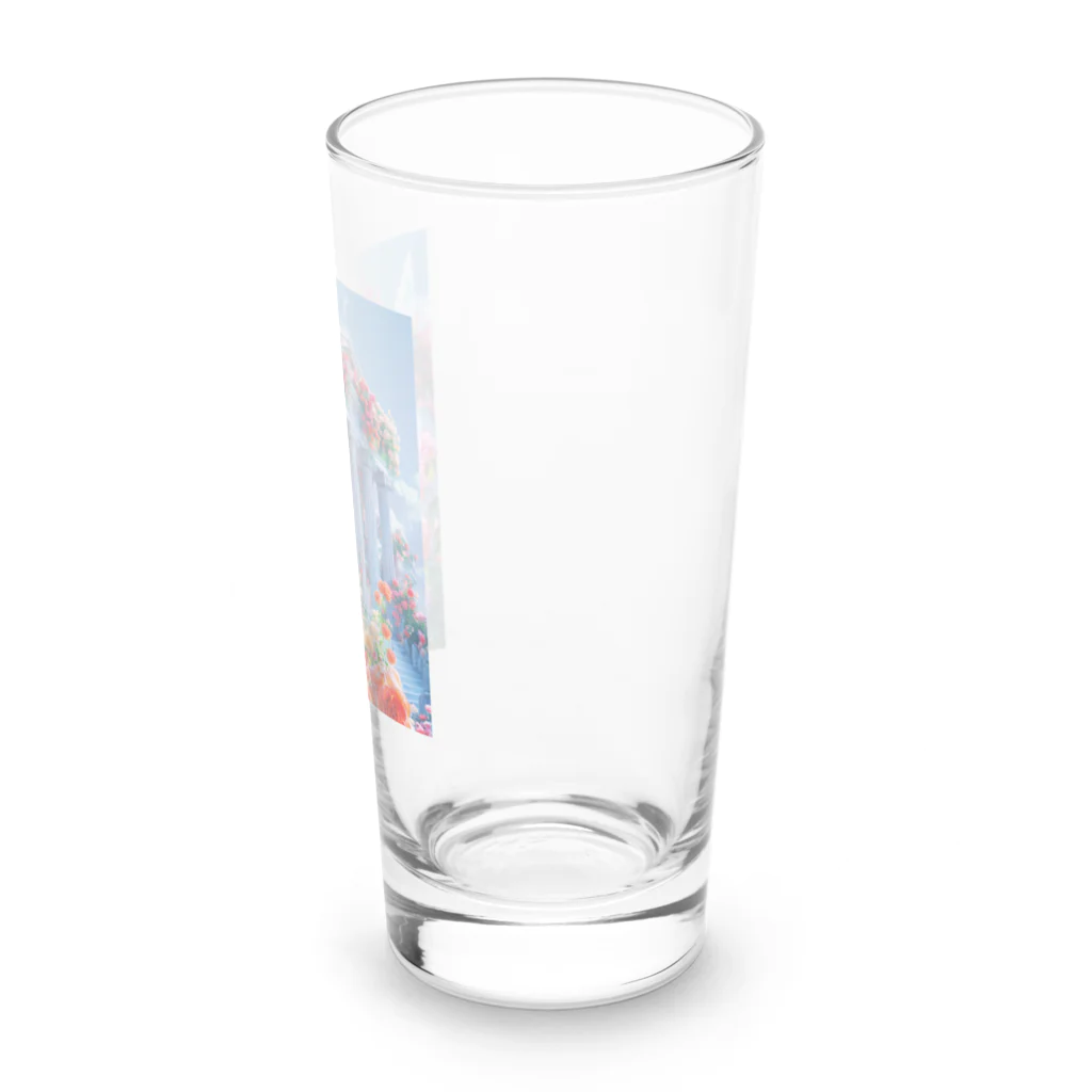 幻想ラボの「バラ色の夢の神殿」 Long Sized Water Glass :right