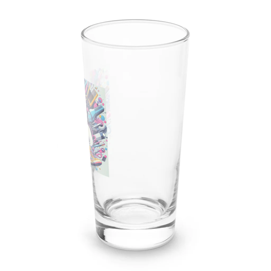 shiro_cafeの近未来美容師 Long Sized Water Glass :right