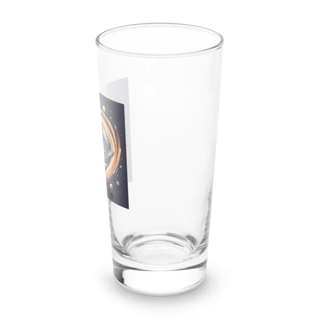 ソルブラインの宇宙空間漂う「プック」 Long Sized Water Glass :right