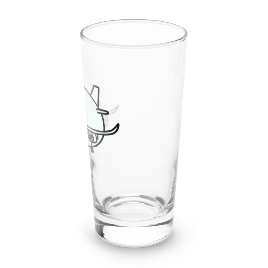 CHANPYの双発機 Long Sized Water Glass :right