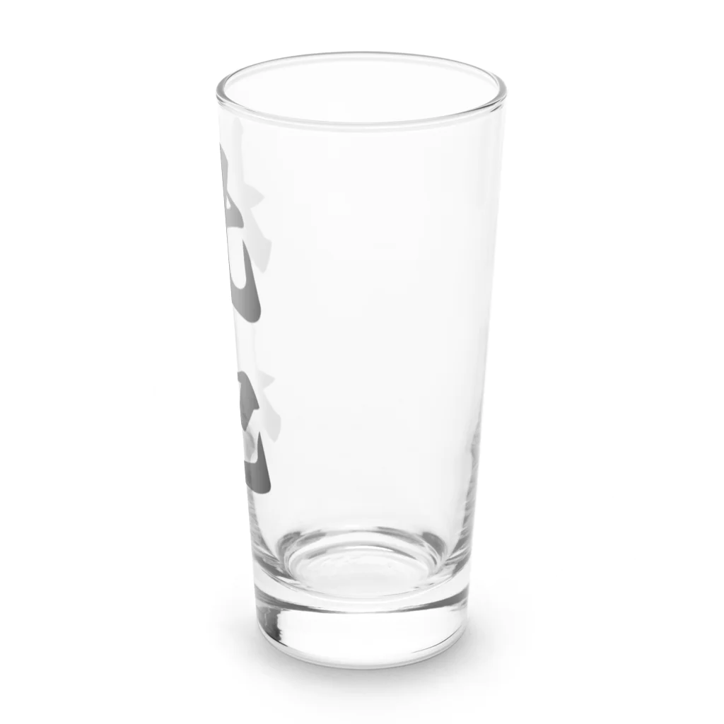 着る文字屋の枇杷 Long Sized Water Glass :right