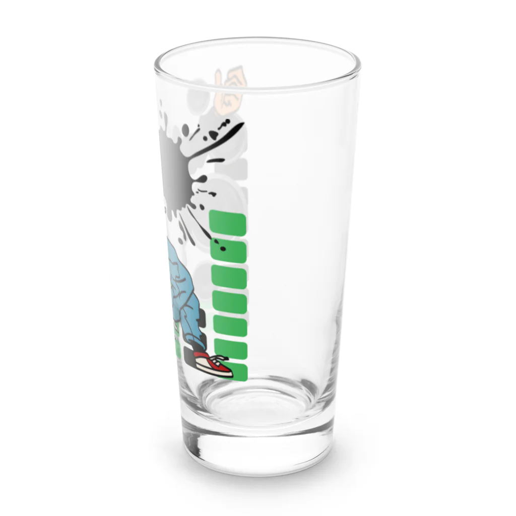 CHIBE86の「Street Dance Vibes」 Long Sized Water Glass :right