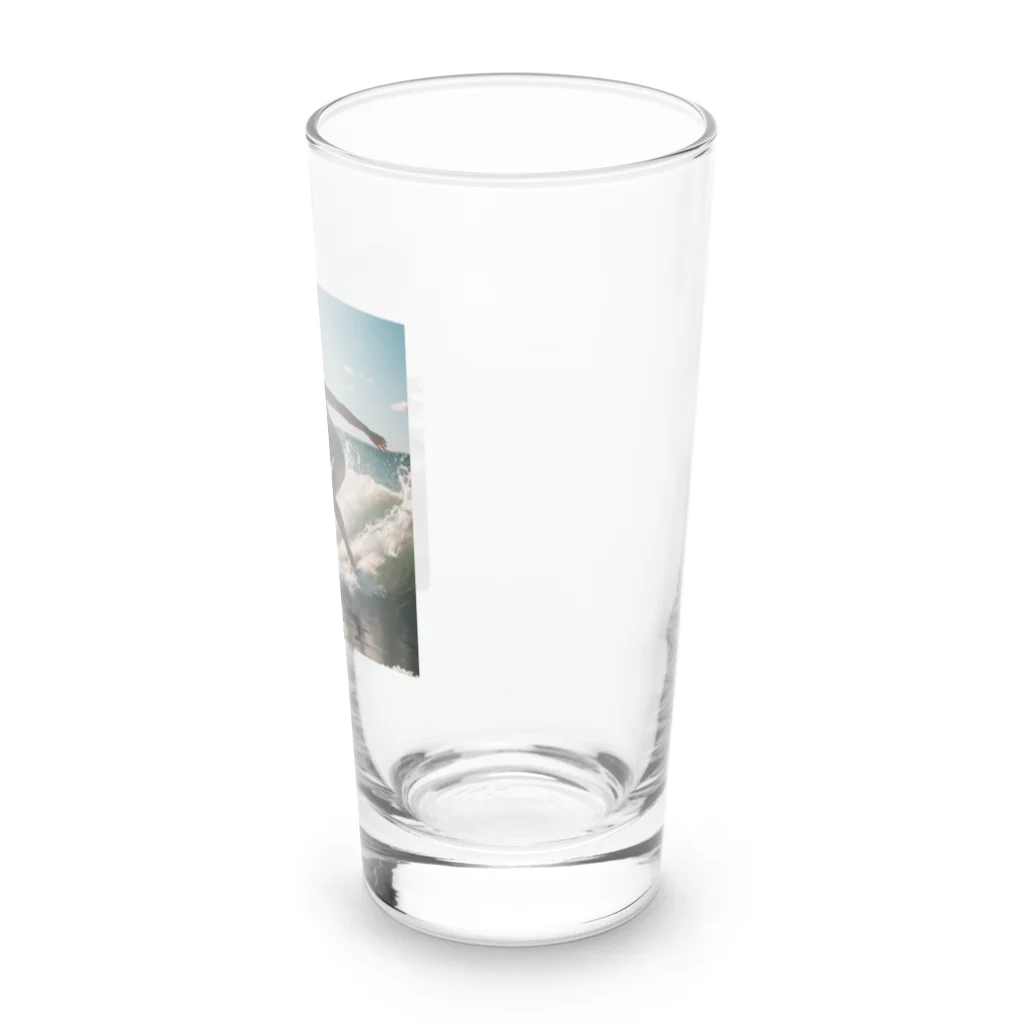 NOAのサーフィン美女 Long Sized Water Glass :right