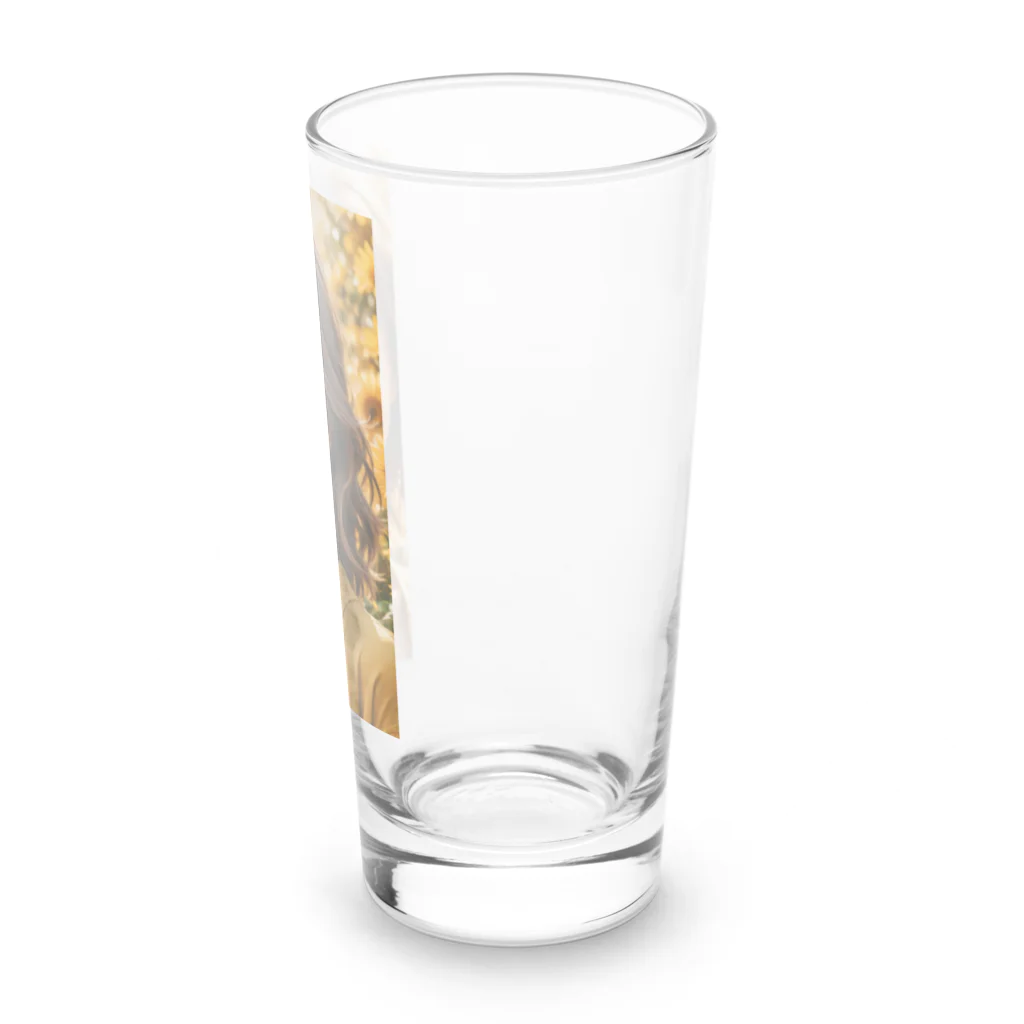 saoc11039のひまわり Long Sized Water Glass :right