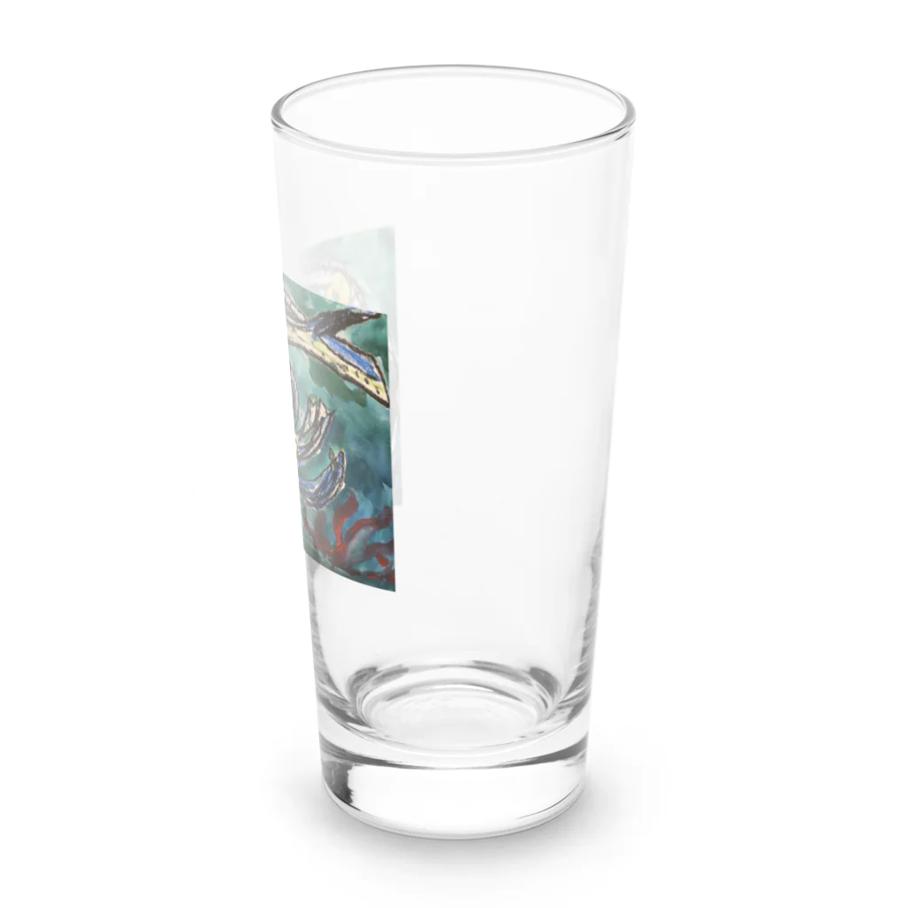 ちよかこ🕊️のおさかに Long Sized Water Glass :right