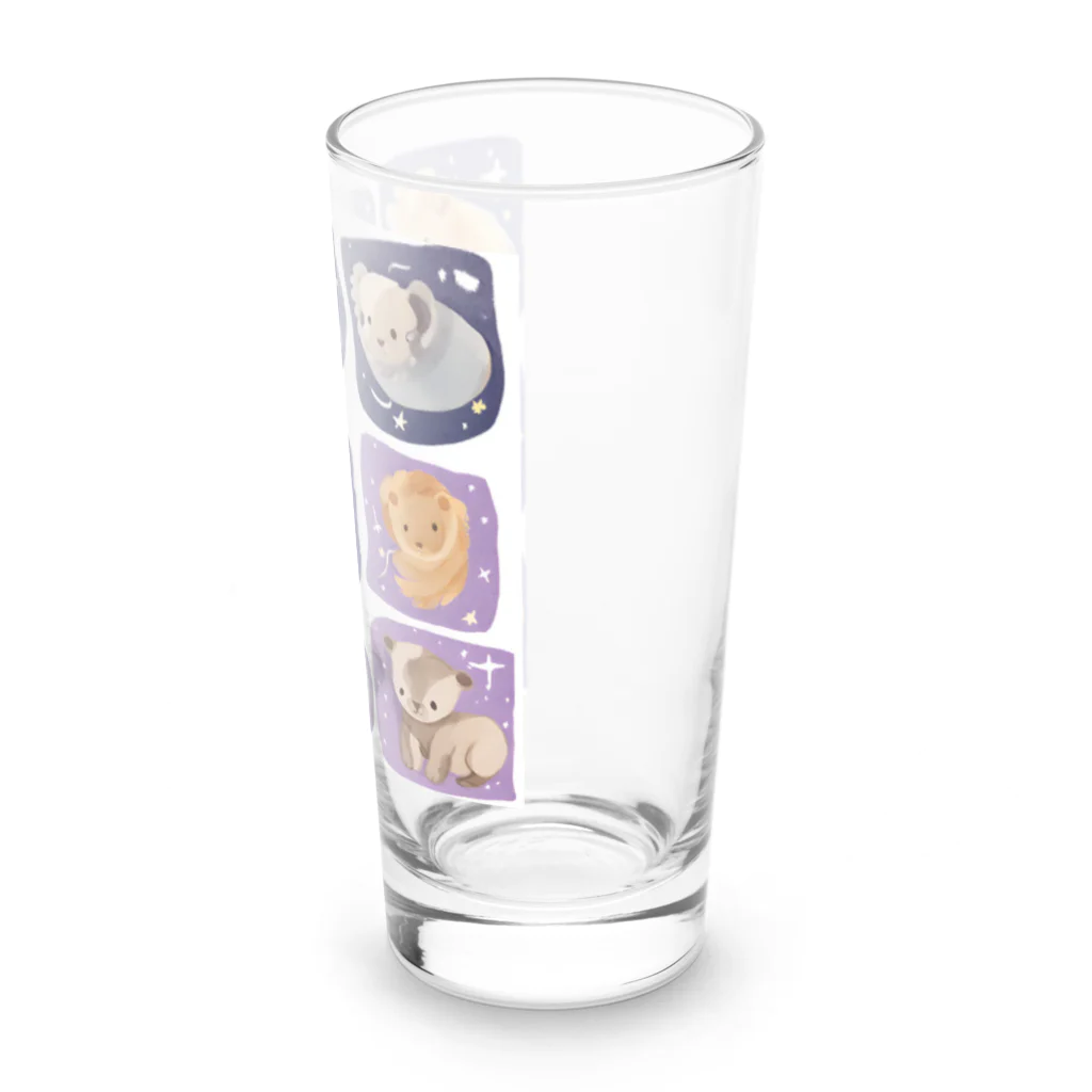 ☆☆☆のキュートな干支 Long Sized Water Glass :right