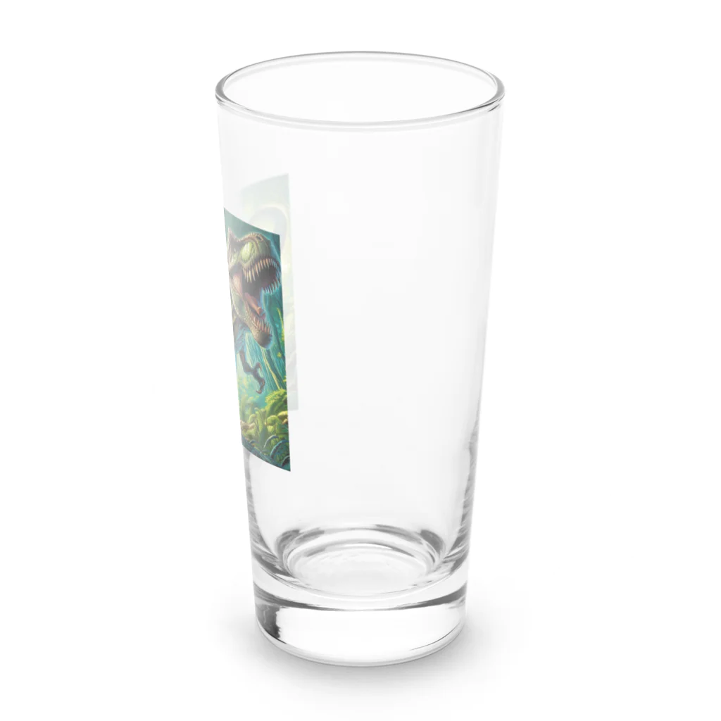 dinosaur_brothersのりあるティラノ① Long Sized Water Glass :right