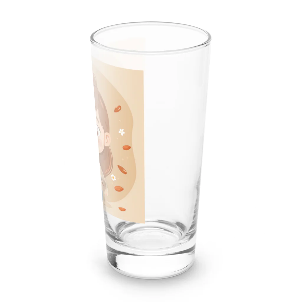 SSparrowのアーモンドミルク Long Sized Water Glass :right