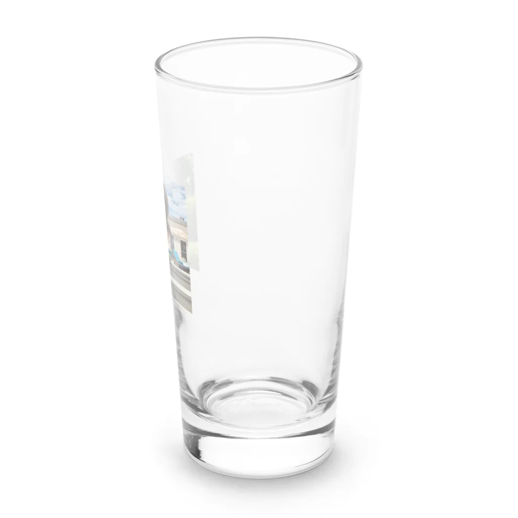 ももちゃん🍑のももちゃん🍑グッズ✨ Long Sized Water Glass :right