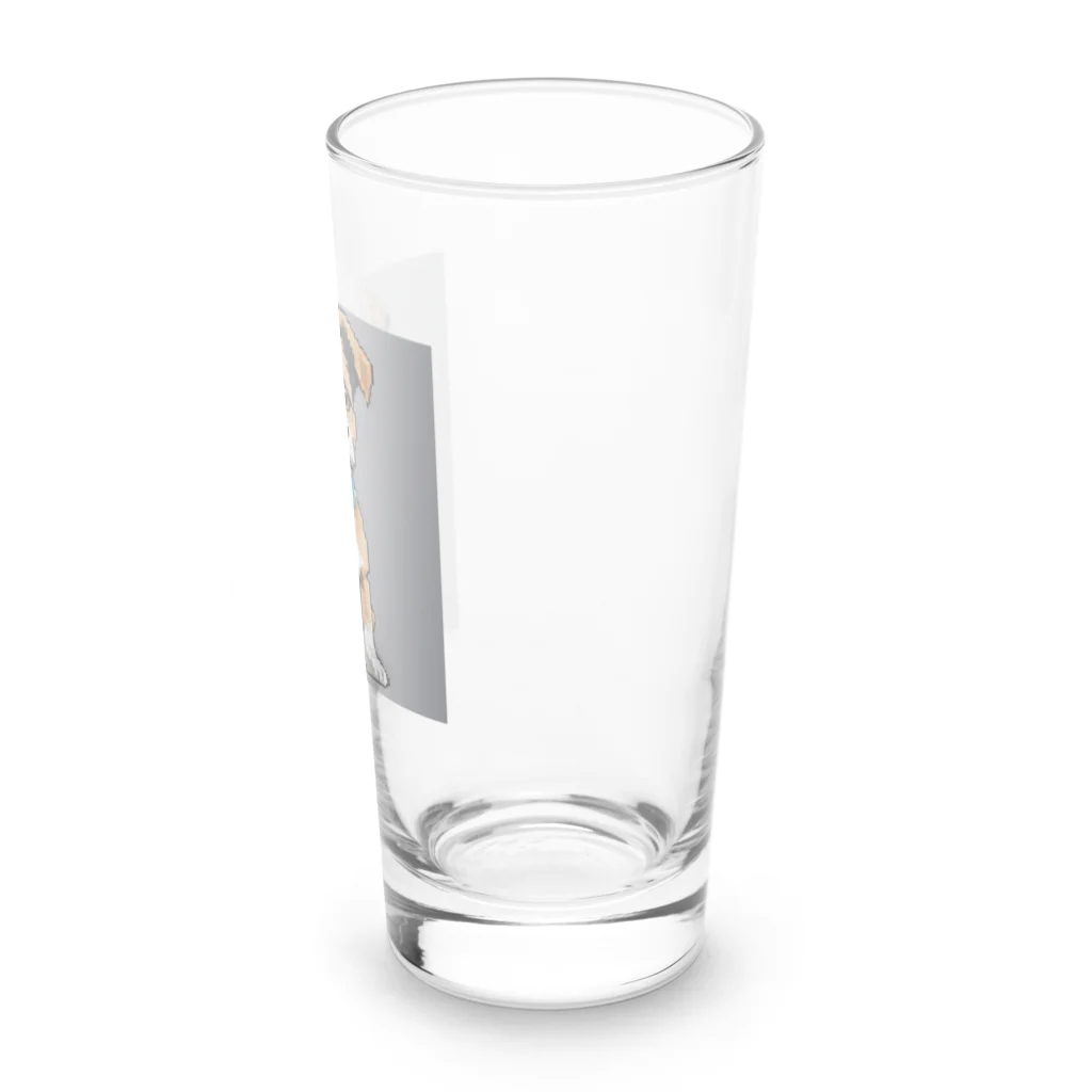 SHOP TKGのドット絵ポチ Long Sized Water Glass :right