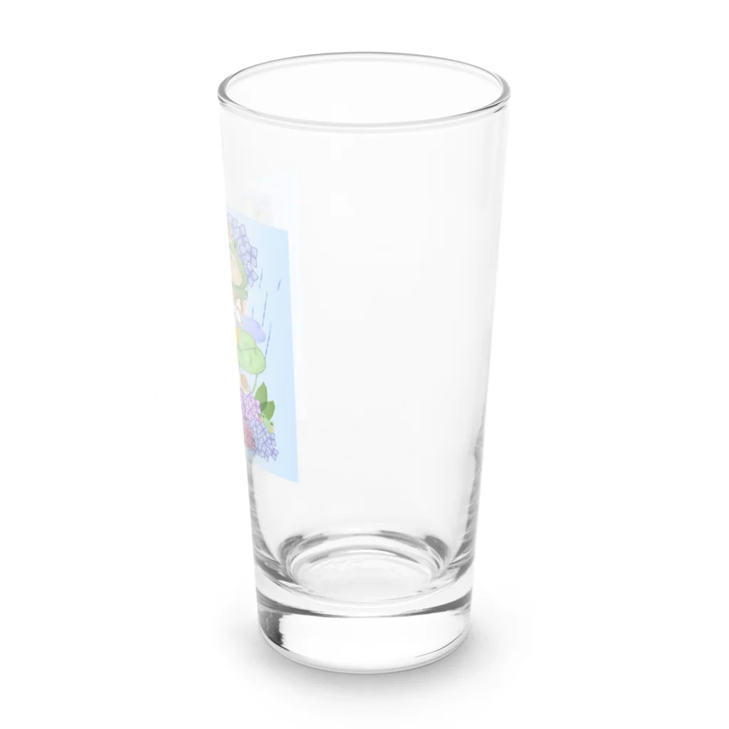 せとのお店屋さんの6月　土砂降りの日 Long Sized Water Glass :right