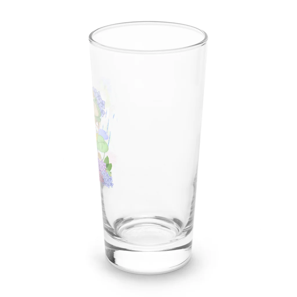 せとのお店屋さんの6月　土砂降りの日 Long Sized Water Glass :right