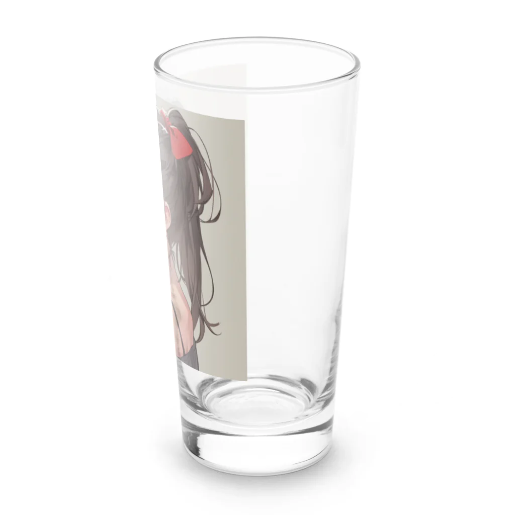 AQUAMETAVERSEのリンゴ飴娘　Tomoe bb 2712 Long Sized Water Glass :right