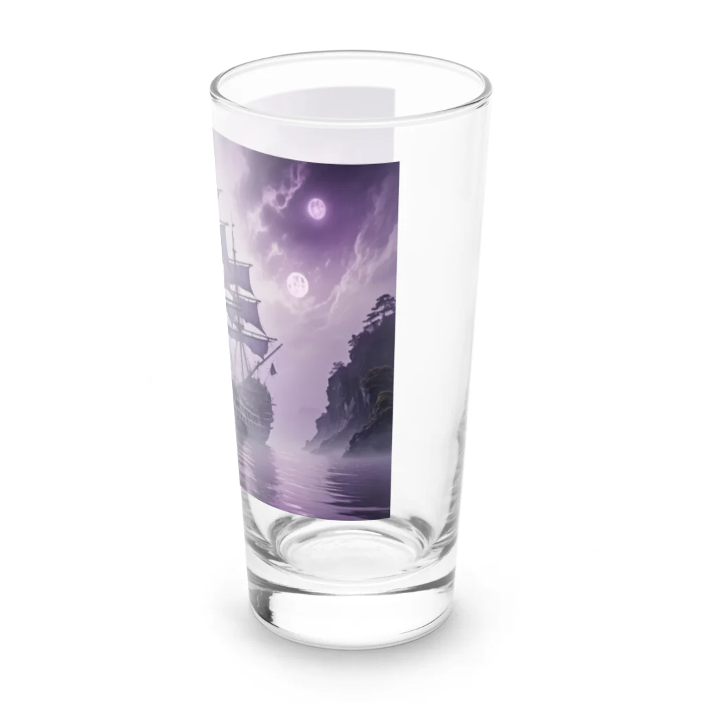 思い立ったが吉日の幽霊船 Long Sized Water Glass :right