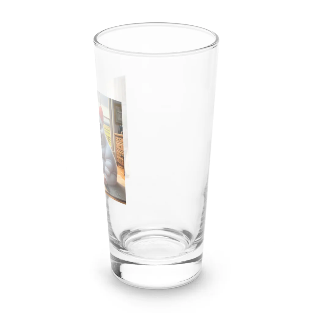 MysticArtworksのぽっちゃりになっちゃったピエール Long Sized Water Glass :right