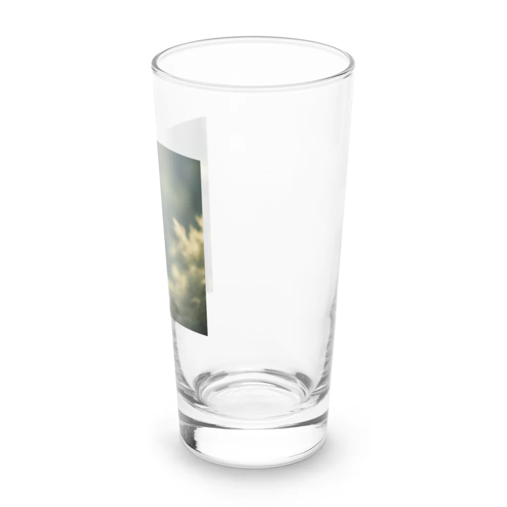 sunday_sataurday_freedayの勝ち気なゴリラ Long Sized Water Glass :right