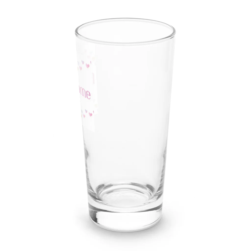 かわいい めとろん٩(๑❛ᴗ❛๑)۶   の【メトロノーム♪】かわいいの みっけ💕 Long Sized Water Glass :right