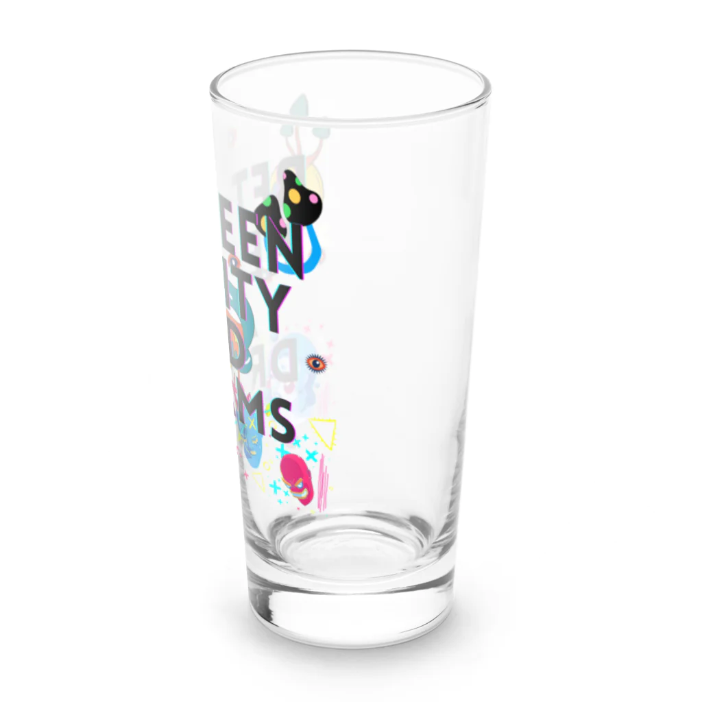 CHIBE86の現実と夢の狭間　サイケ Long Sized Water Glass :right