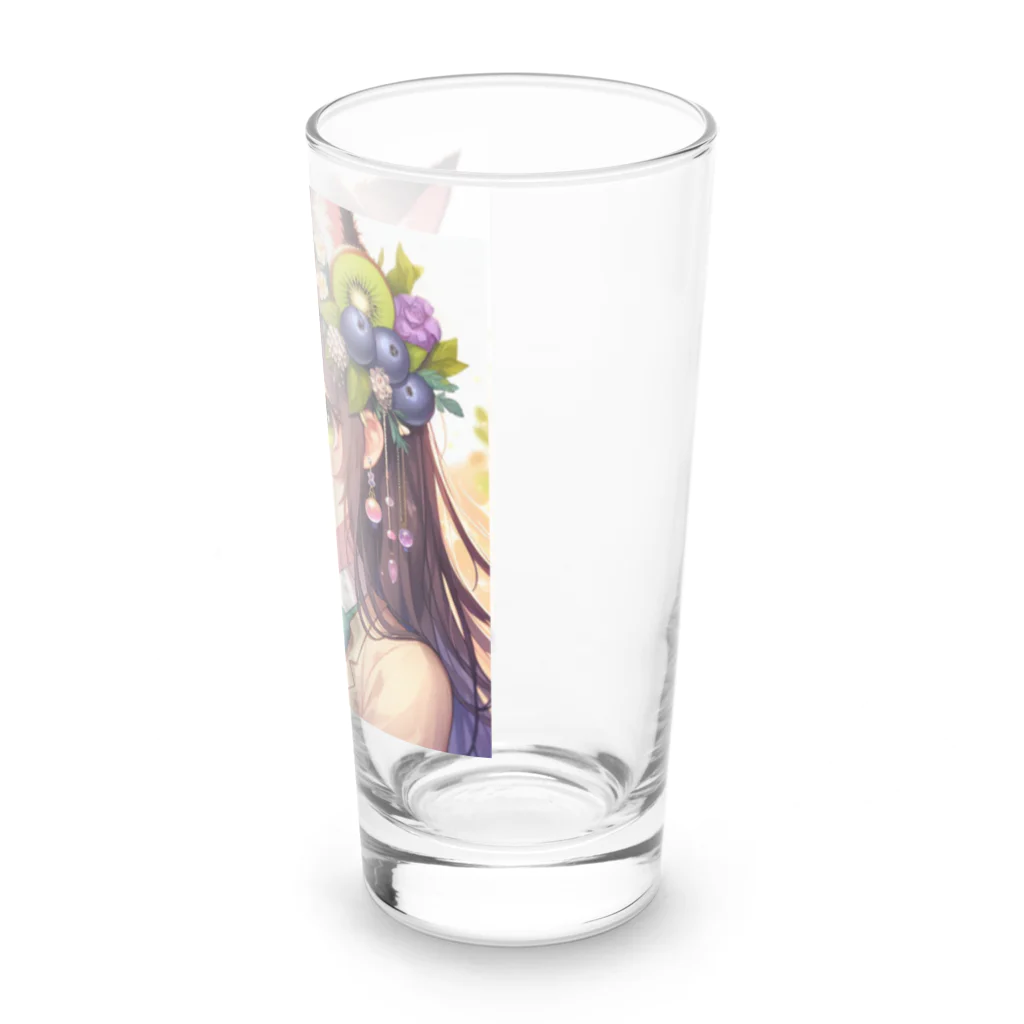 yos-1292583のねこニコばん Long Sized Water Glass :right