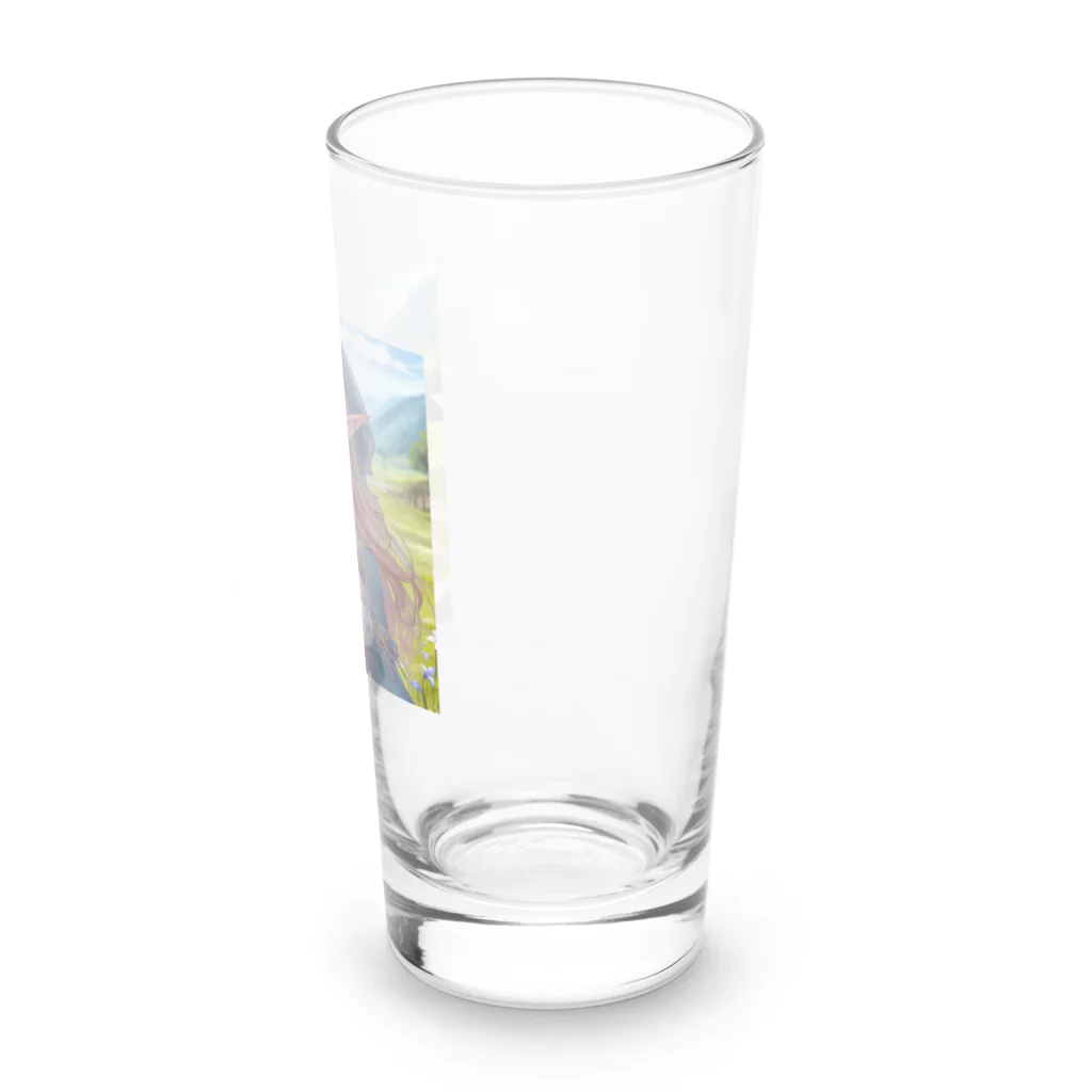 aaammmamのエルフ　魔法使い Long Sized Water Glass :right