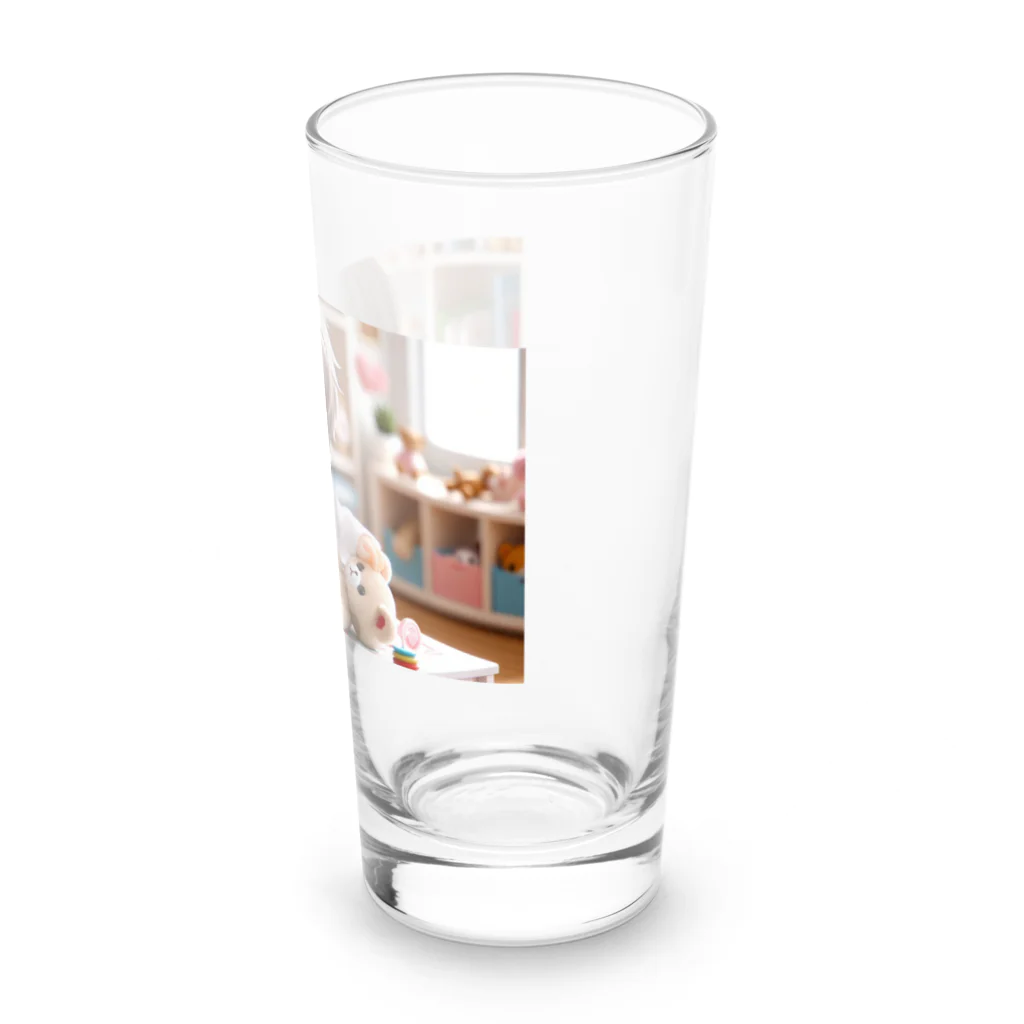 Bonmaru☆ぼんまるのいたいの飛んでいけ Long Sized Water Glass :right