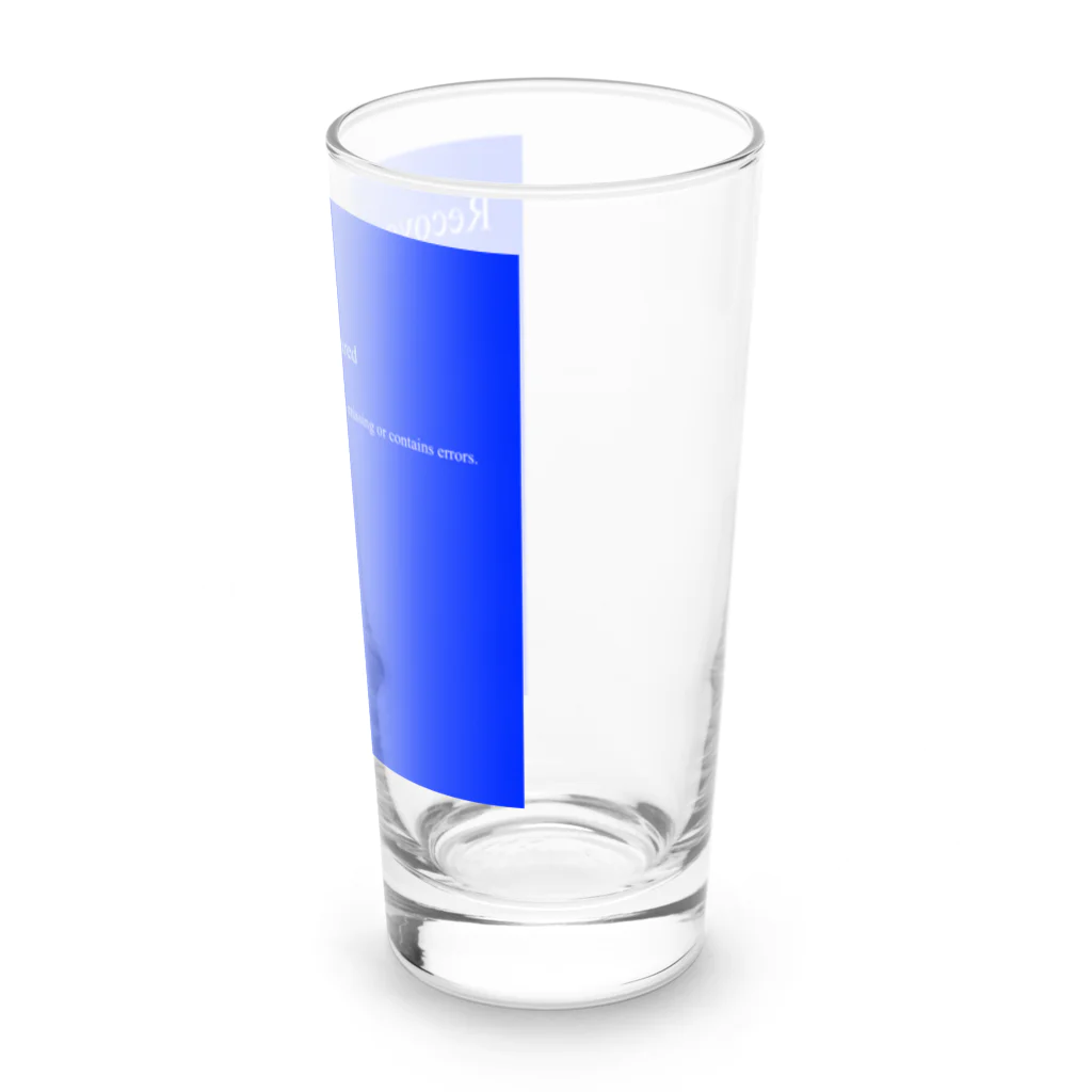 DULTONのブルーバックエラー Long Sized Water Glass :right