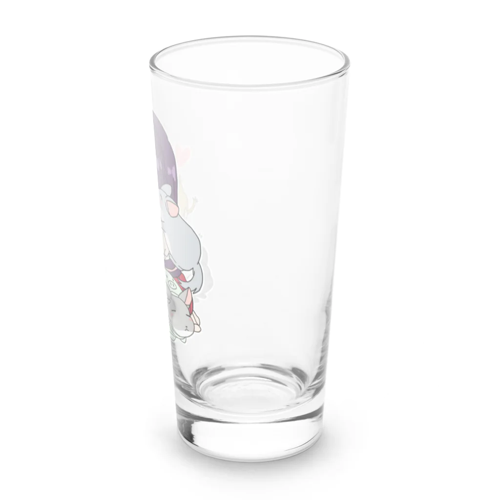 Chinchilla’ｓ（ちんちら～ず）の葉月なちゅえ＆ほわぷりちんちらーずコラボグッズ Long Sized Water Glass :right