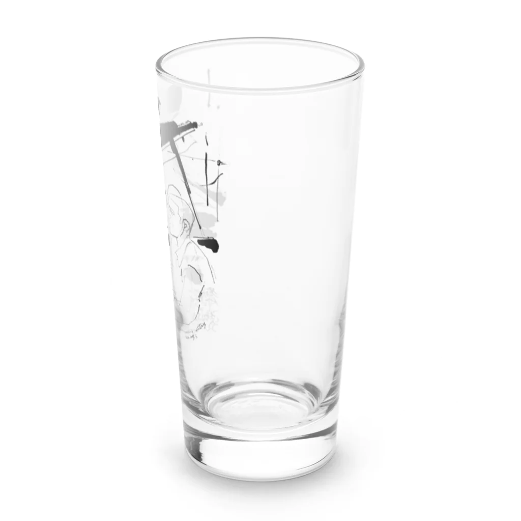 mm_jazz_dw (未定）のpianoman Long Sized Water Glass :right