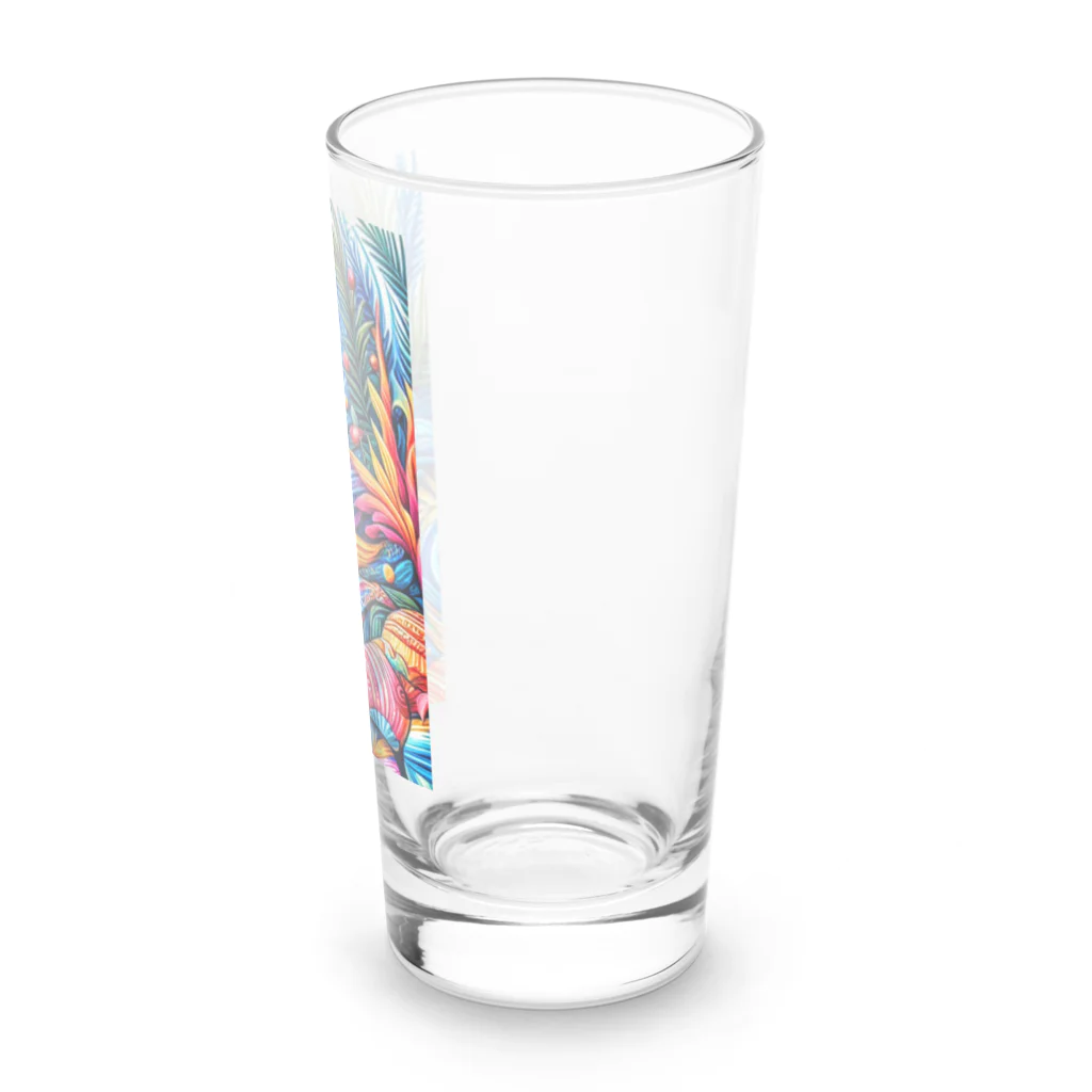 華の夏遊び Long Sized Water Glass :right