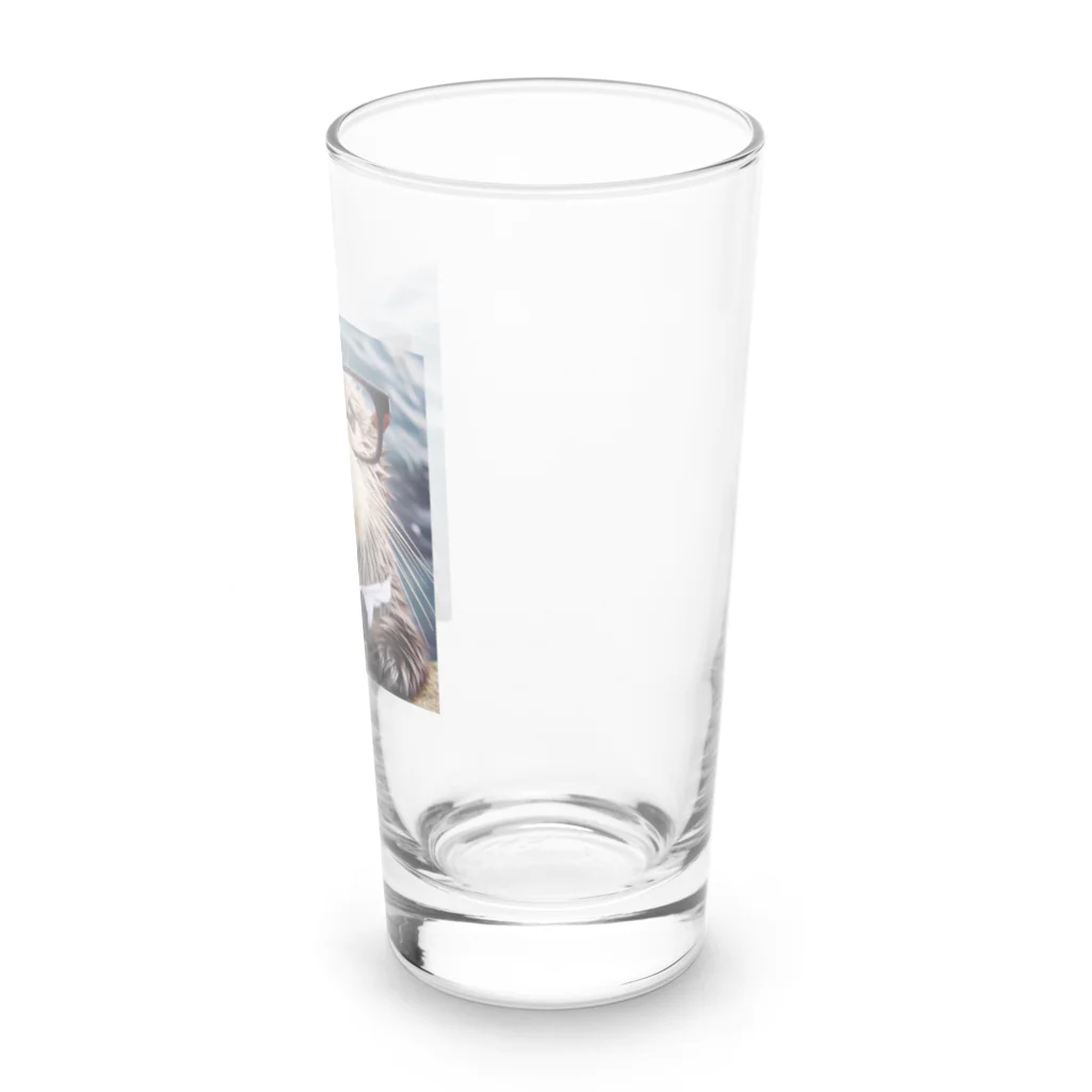 sallysanaの眼鏡フォーマルらっこ Long Sized Water Glass :right