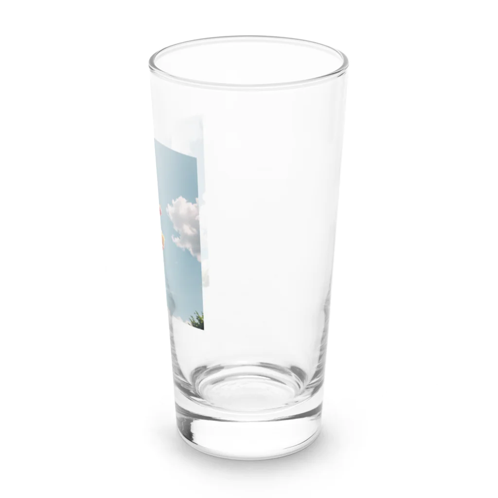 pezupezuの空飛ぶワンダフル犬 Long Sized Water Glass :right
