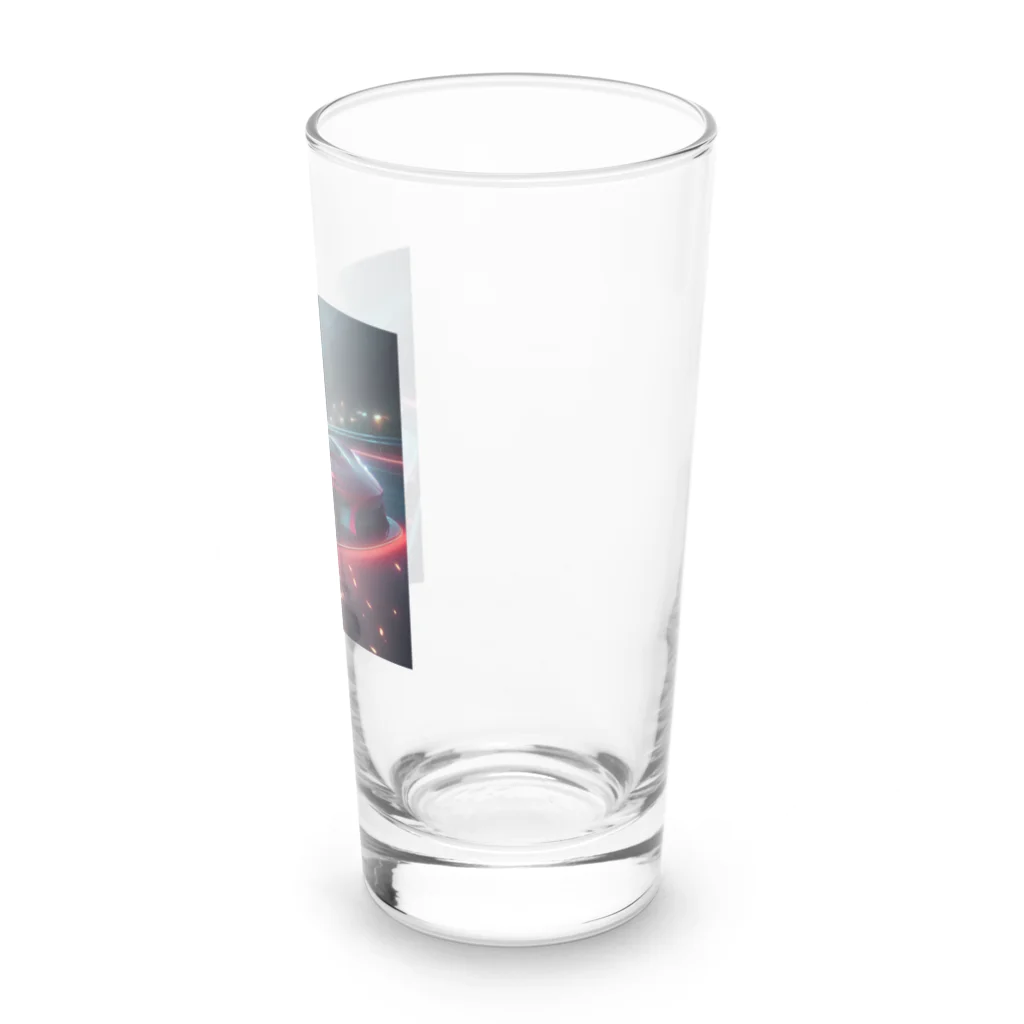 nerobooのお店のカッコイイ車のグッズです Long Sized Water Glass :right