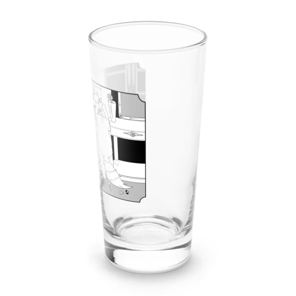 BISOREMONAKAのおままごとの破壊神　もなか君 Long Sized Water Glass :right