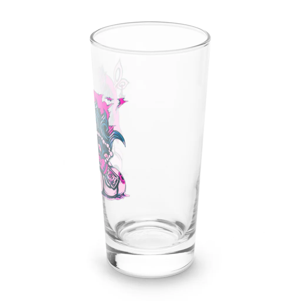 Bitter Sweet Devil's のシザー×ﾋﾟﾝｸ Long Sized Water Glass :right