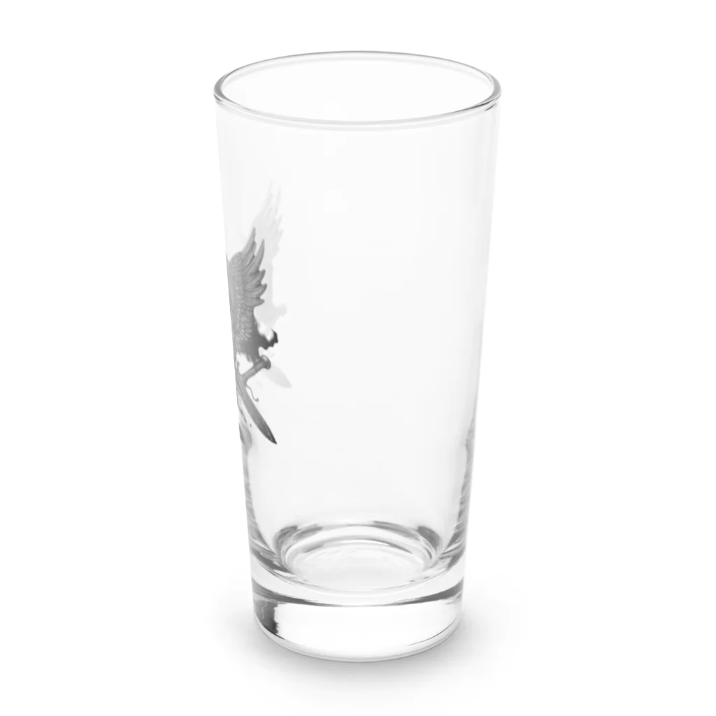 ヘリックスのお店のドクロ切り抜き Long Sized Water Glass :right